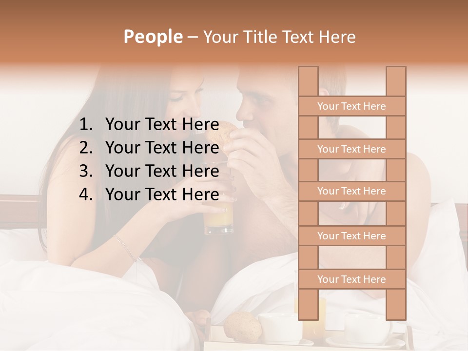 Lounge Honeymoon Human PowerPoint Template