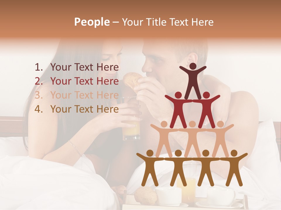 Lounge Honeymoon Human PowerPoint Template