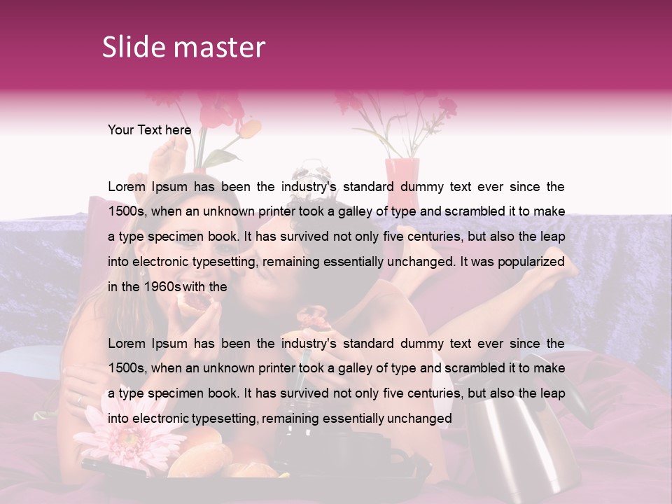 Grooming Jam Coffee PowerPoint Template