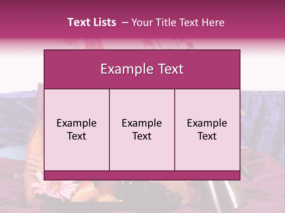 Grooming Jam Coffee PowerPoint Template