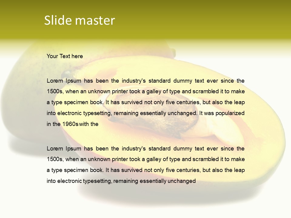 Background Two Nutrition PowerPoint Template