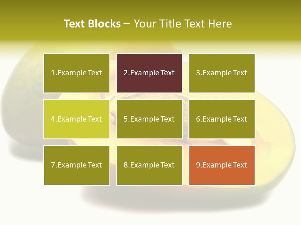 Background Two Nutrition PowerPoint Template