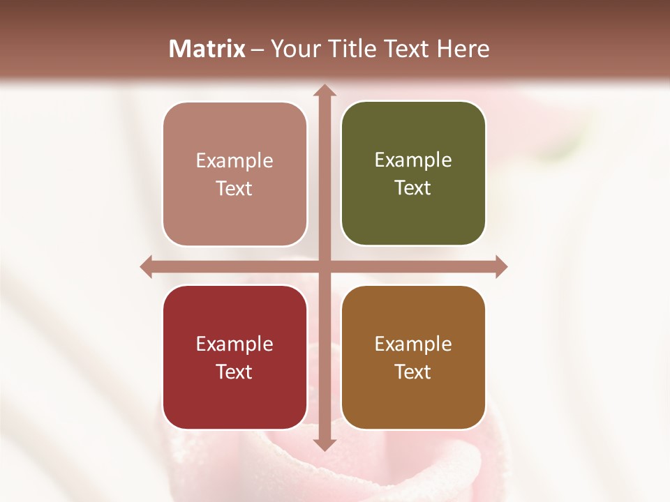 Macro Food Wedding PowerPoint Template