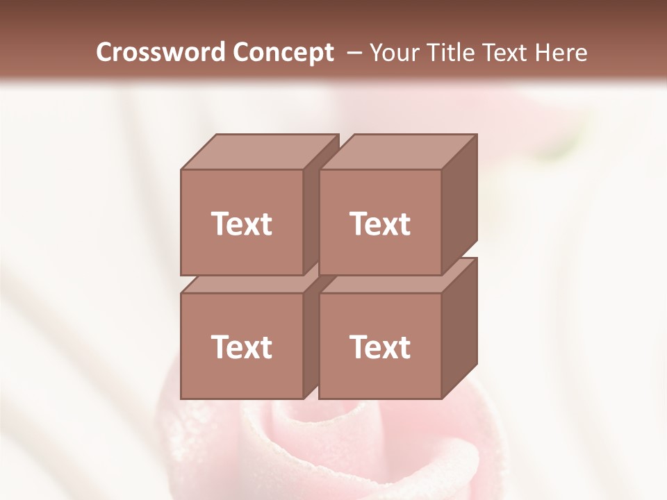 Macro Food Wedding PowerPoint Template