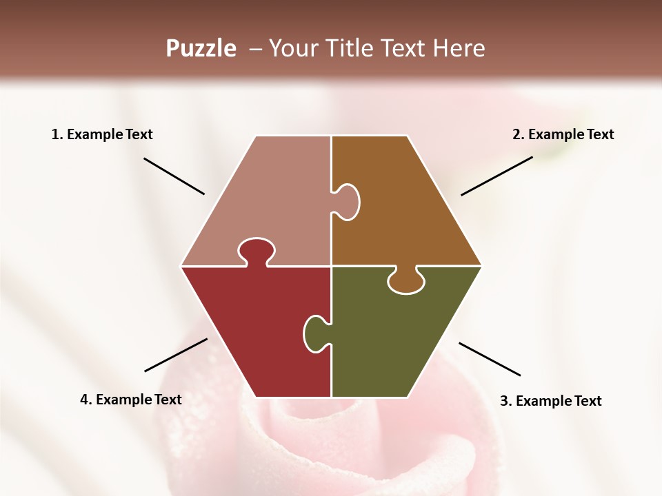 Macro Food Wedding PowerPoint Template