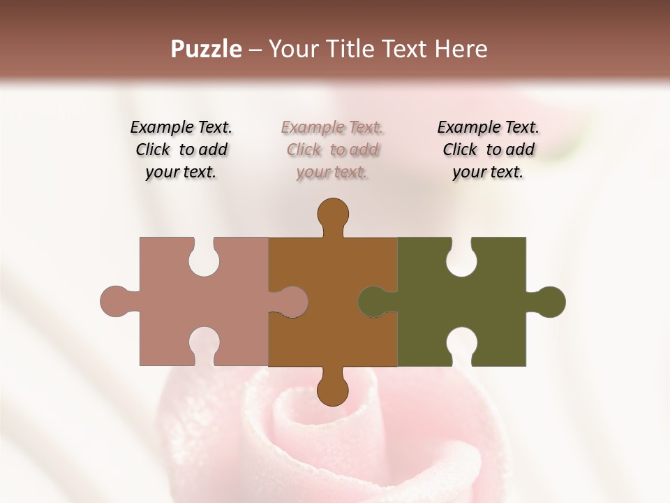 Macro Food Wedding PowerPoint Template