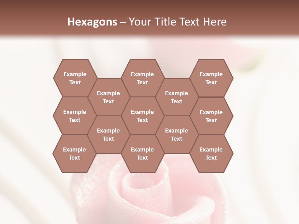 Macro Food Wedding PowerPoint Template