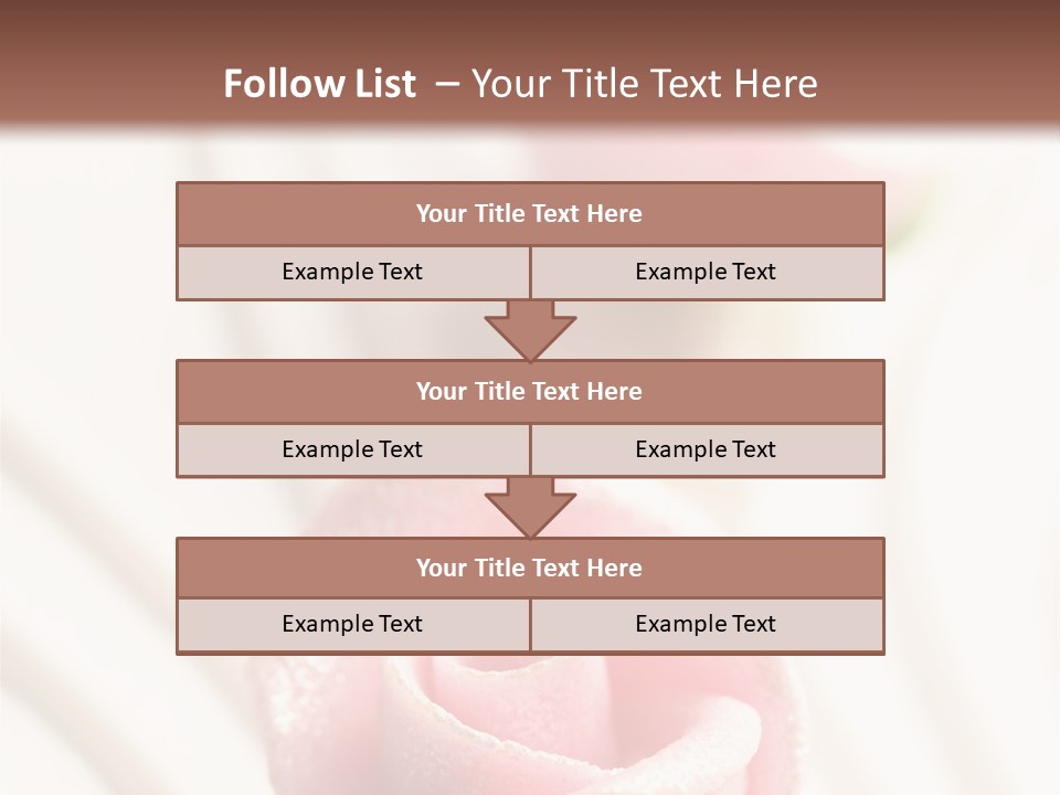 Macro Food Wedding PowerPoint Template