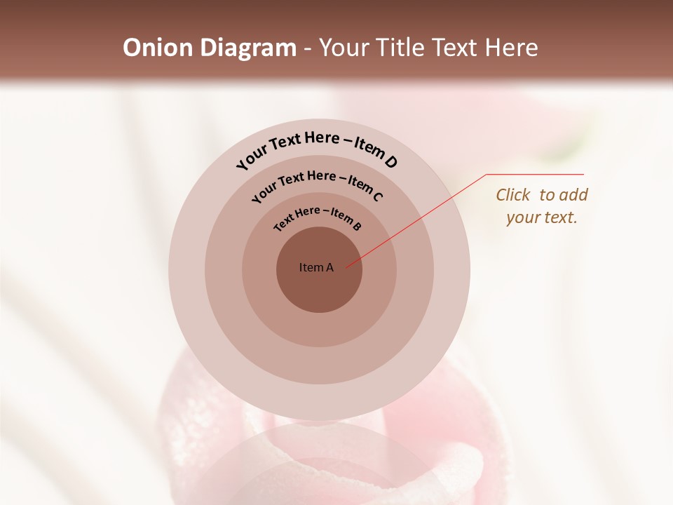 Macro Food Wedding PowerPoint Template