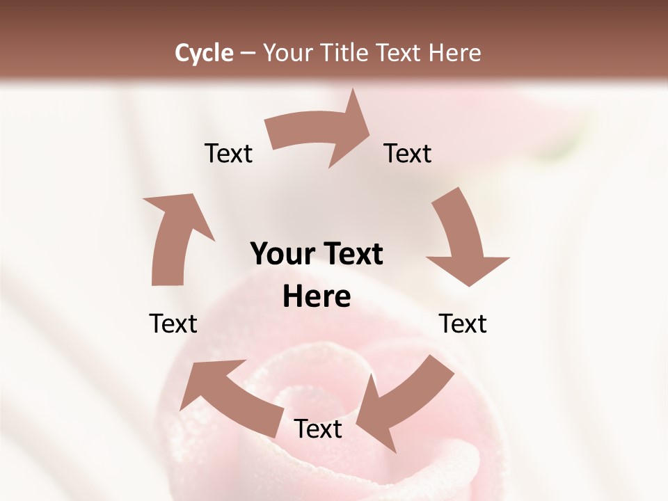 Macro Food Wedding PowerPoint Template