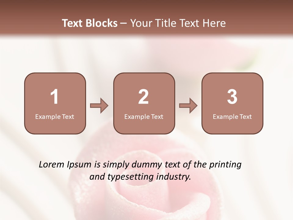 Macro Food Wedding PowerPoint Template