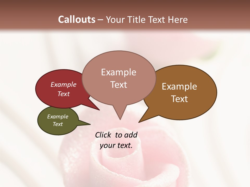 Macro Food Wedding PowerPoint Template