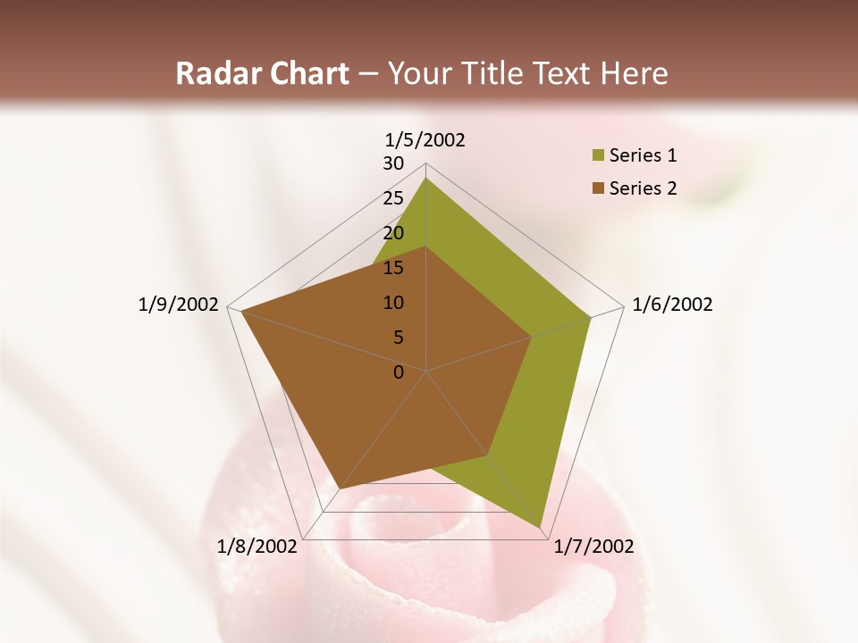 Macro Food Wedding PowerPoint Template