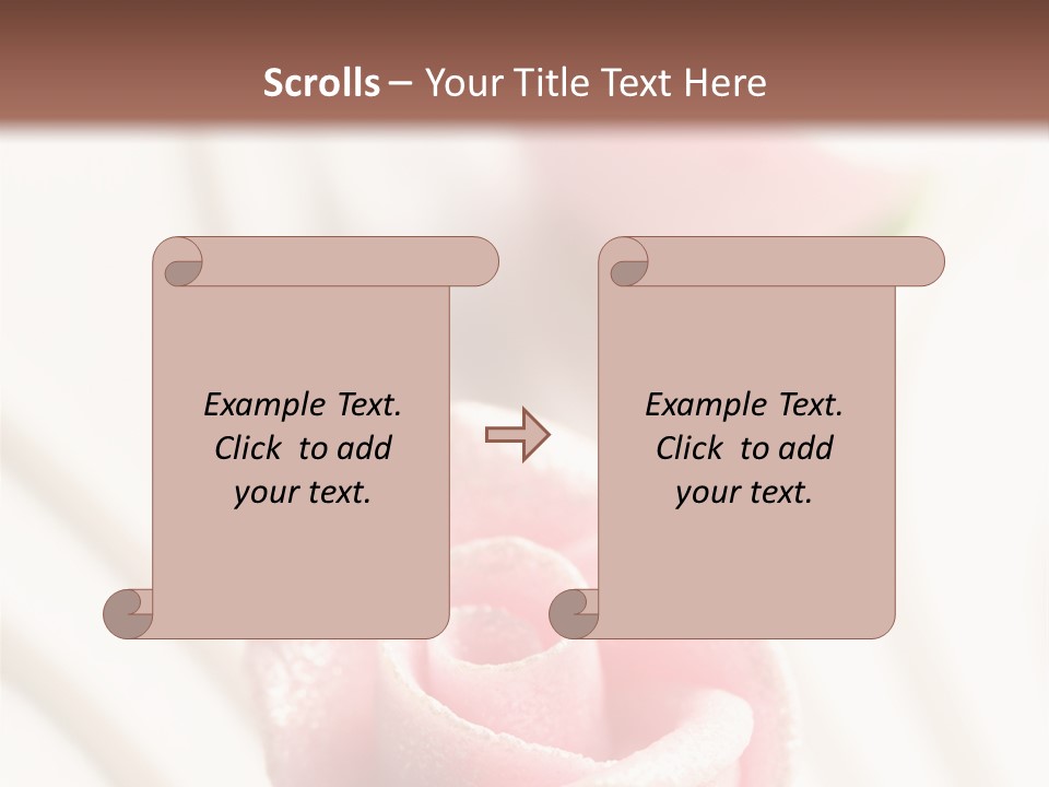 Macro Food Wedding PowerPoint Template