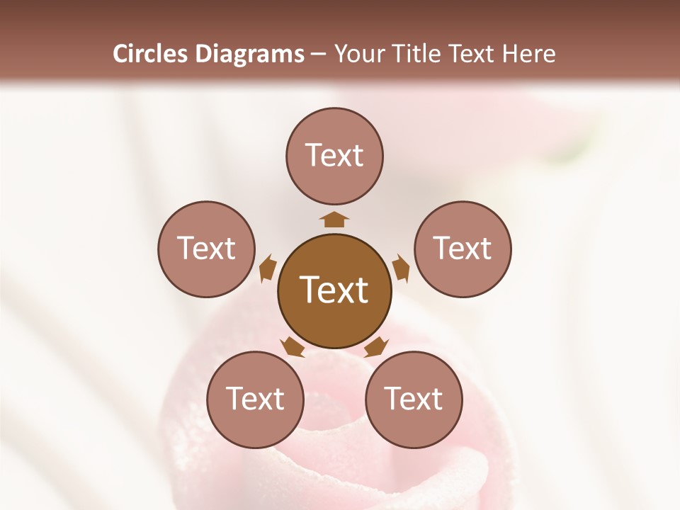 Macro Food Wedding PowerPoint Template