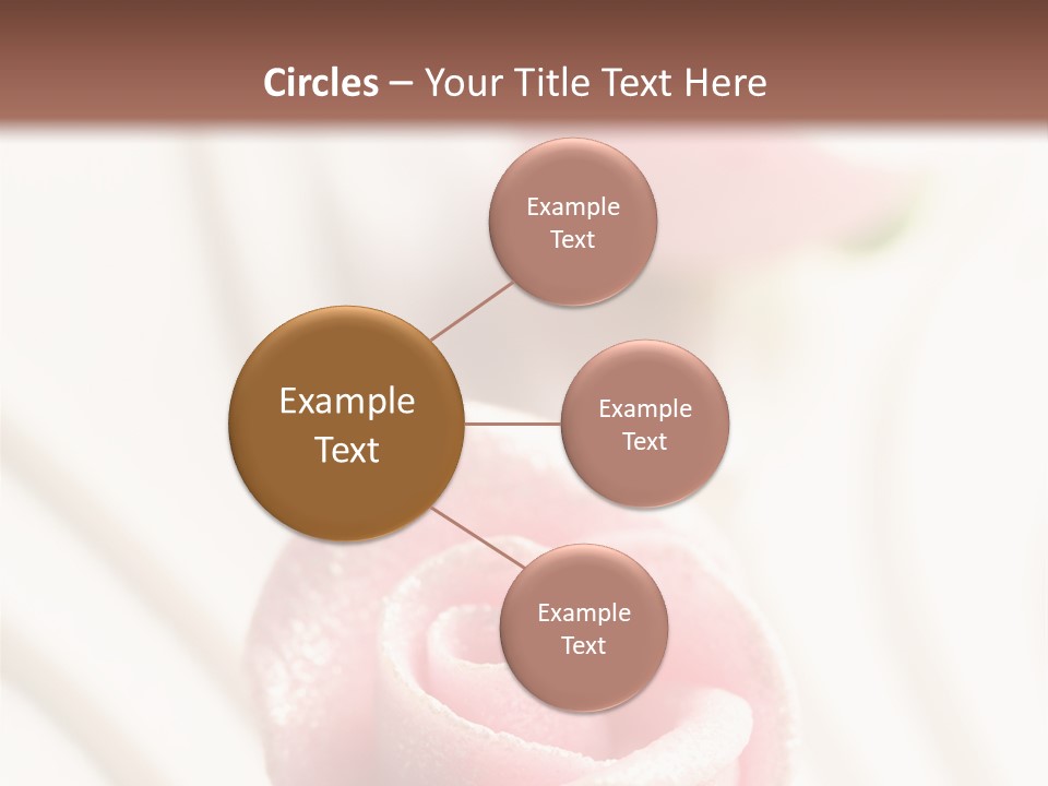 Macro Food Wedding PowerPoint Template