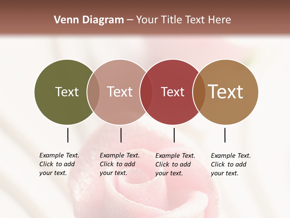 Macro Food Wedding PowerPoint Template