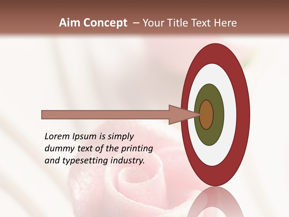 Macro Food Wedding PowerPoint Template