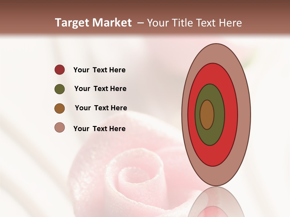 Macro Food Wedding PowerPoint Template