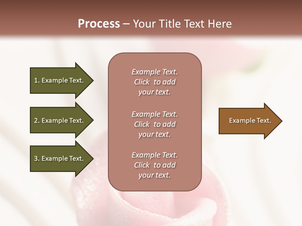 Macro Food Wedding PowerPoint Template