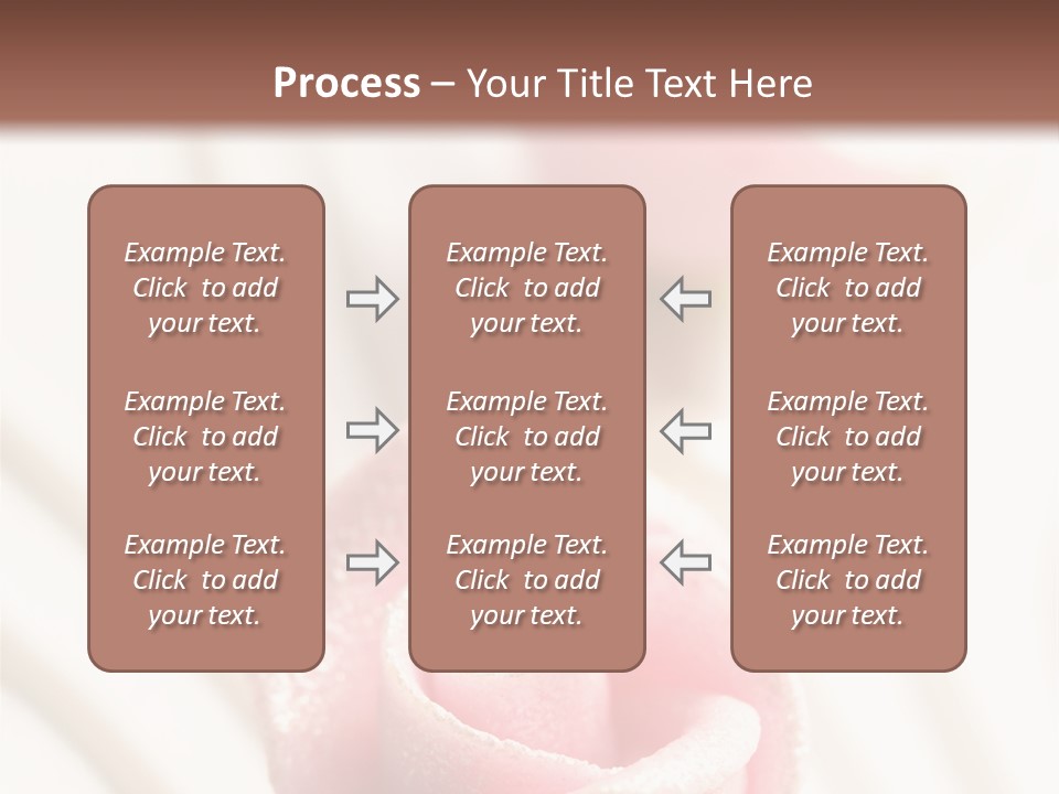 Macro Food Wedding PowerPoint Template