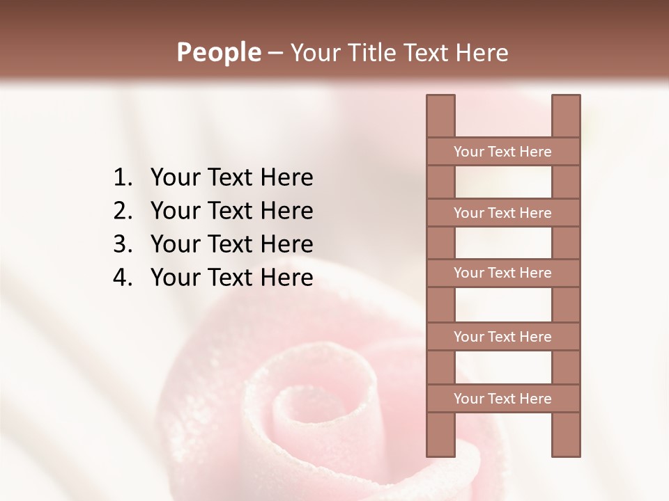 Macro Food Wedding PowerPoint Template