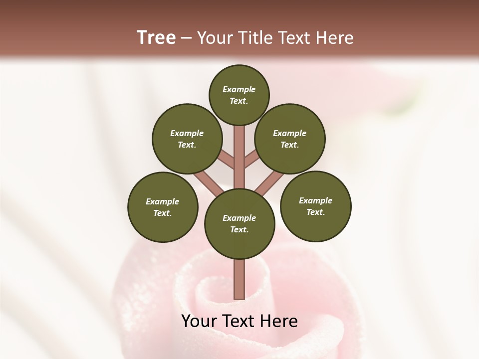 Macro Food Wedding PowerPoint Template