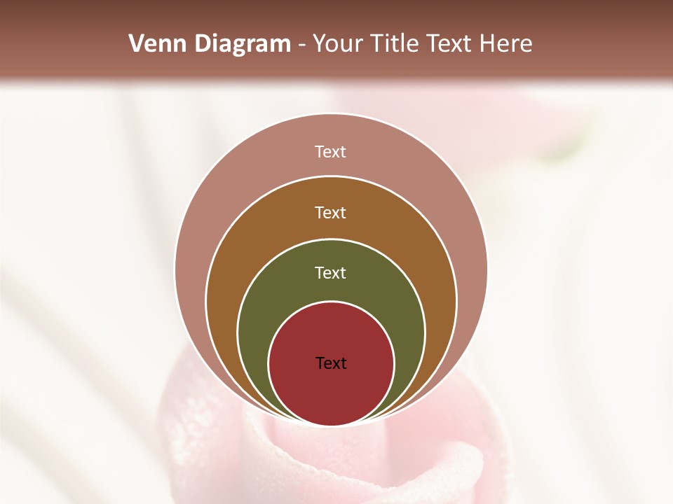 Macro Food Wedding PowerPoint Template