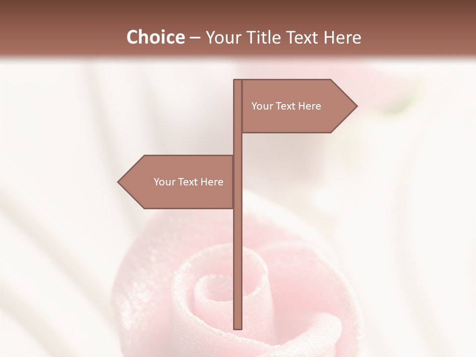 Macro Food Wedding PowerPoint Template