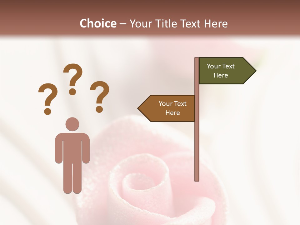 Macro Food Wedding PowerPoint Template