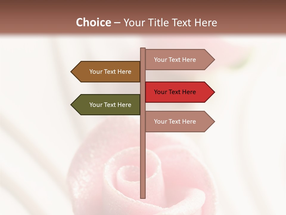 Macro Food Wedding PowerPoint Template