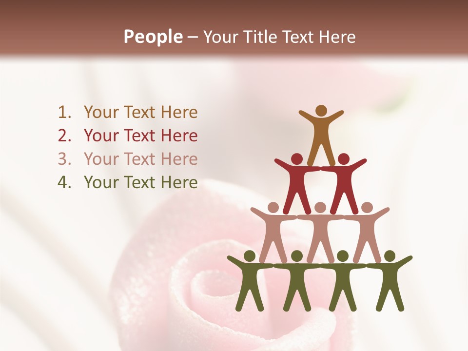 Macro Food Wedding PowerPoint Template