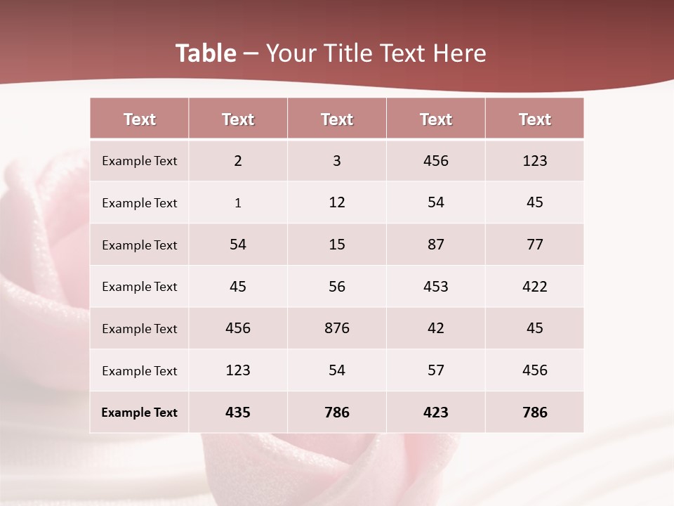 Birthday Food Cake PowerPoint Template