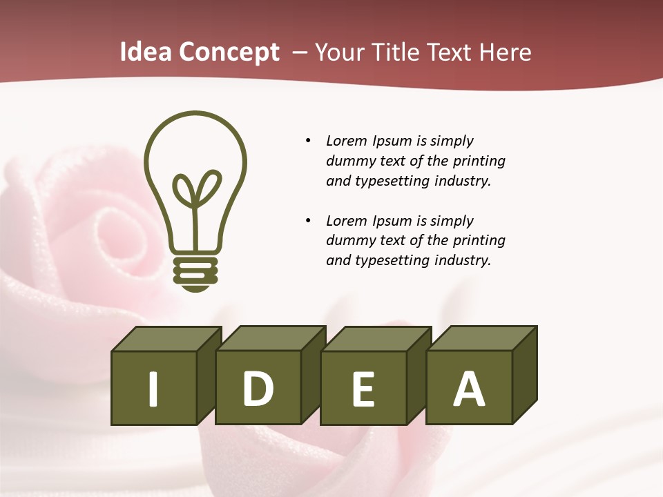 Birthday Food Cake PowerPoint Template