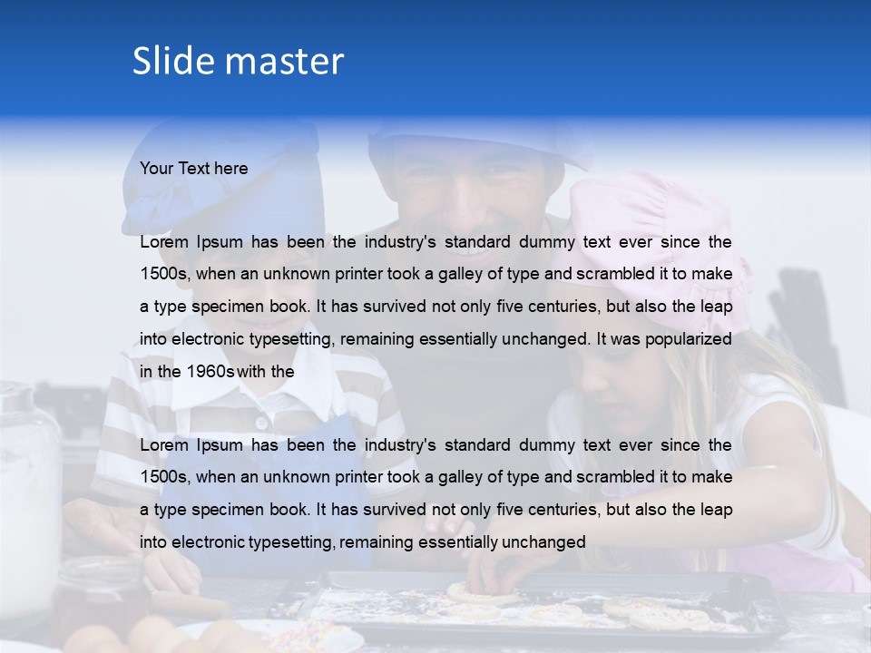 Christmas Home People PowerPoint Template