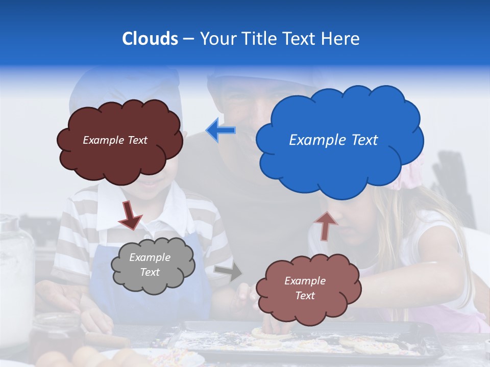 Christmas Home People PowerPoint Template