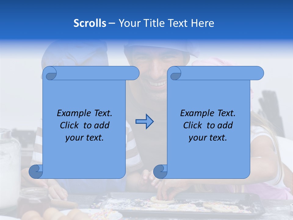 Christmas Home People PowerPoint Template