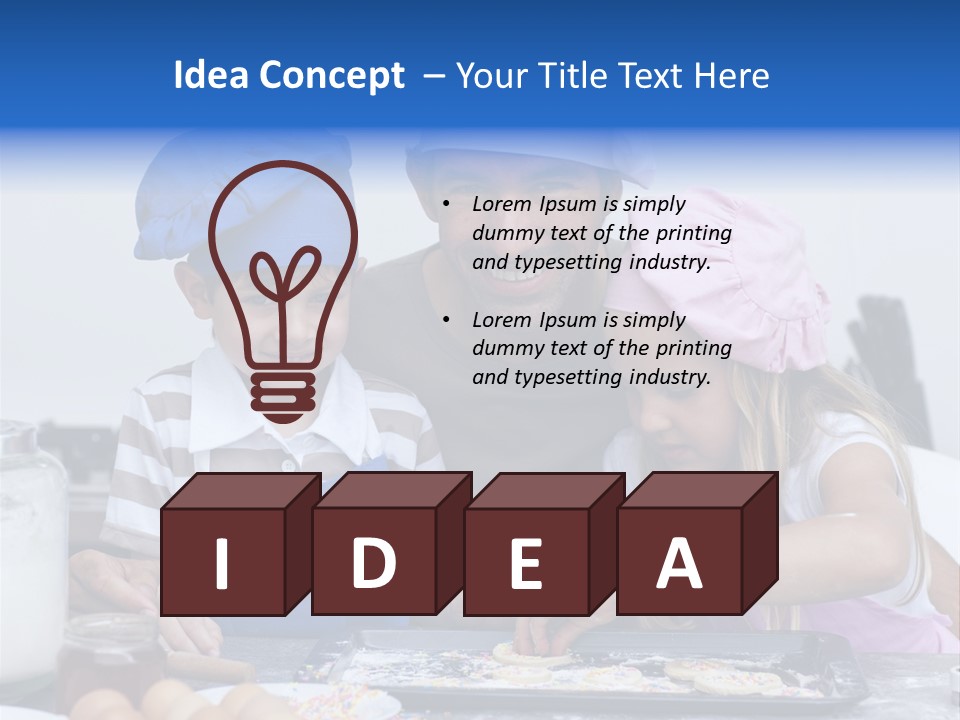 Christmas Home People PowerPoint Template