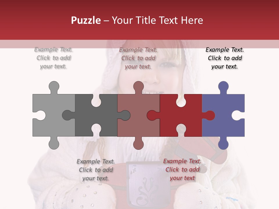 Weather White Smiling PowerPoint Template