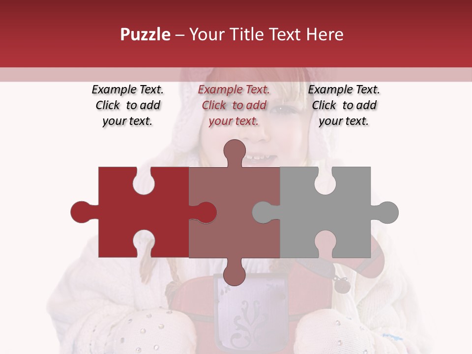 Weather White Smiling PowerPoint Template