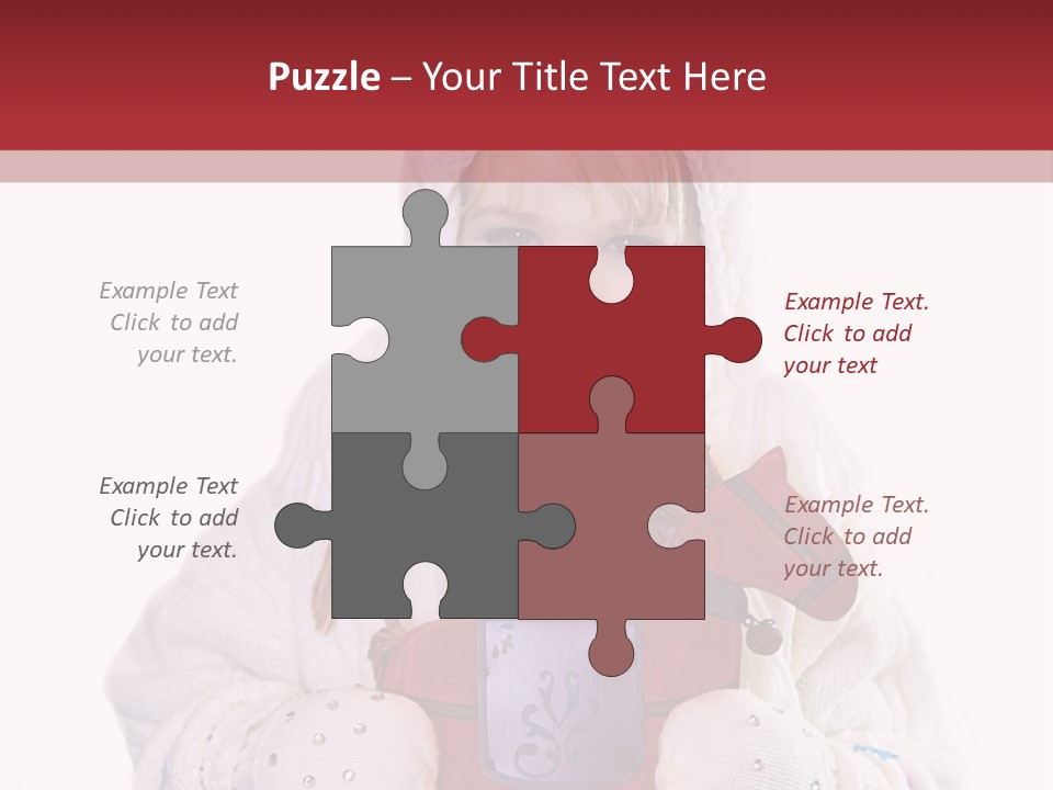 Weather White Smiling PowerPoint Template