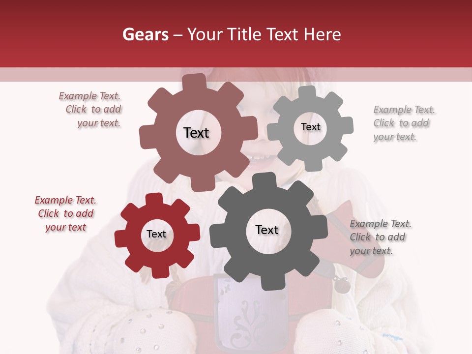 Weather White Smiling PowerPoint Template