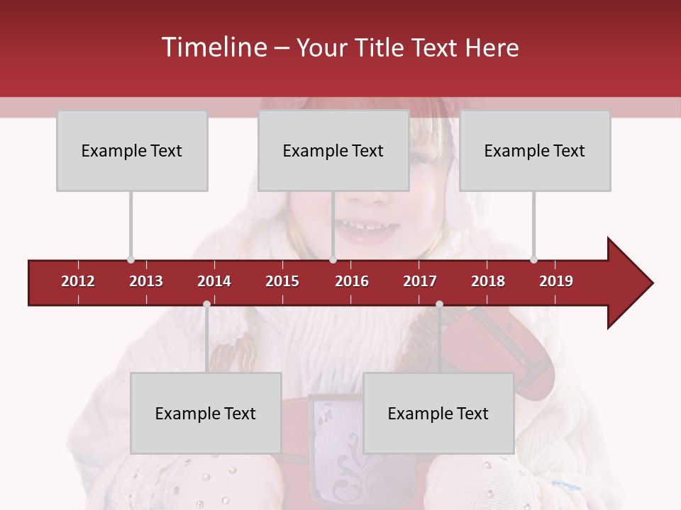 Weather White Smiling PowerPoint Template