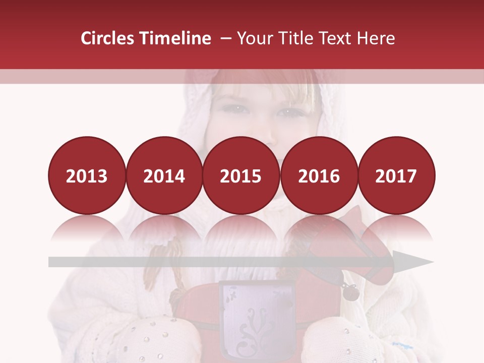 Weather White Smiling PowerPoint Template