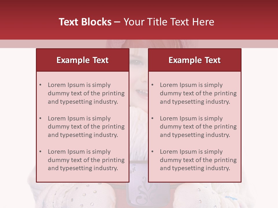 Weather White Smiling PowerPoint Template