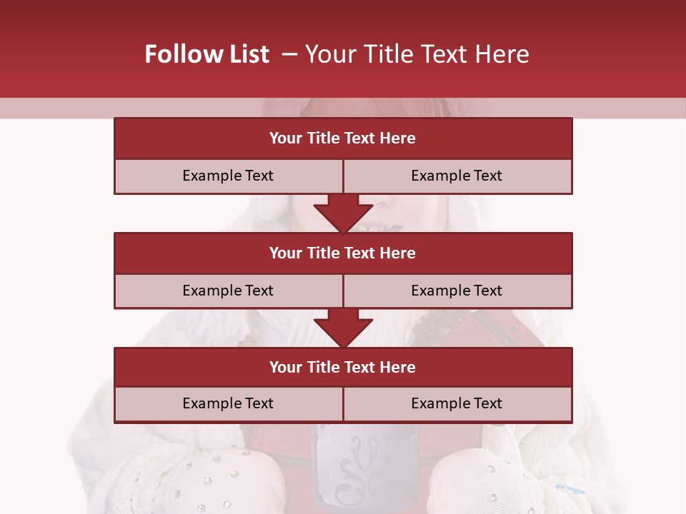 Weather White Smiling PowerPoint Template