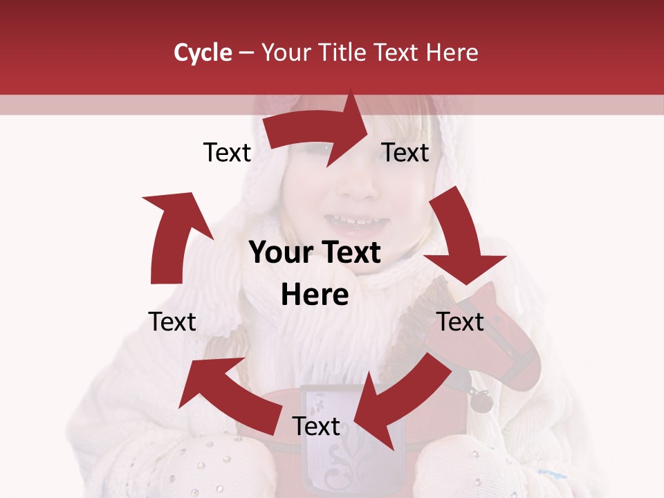 Weather White Smiling PowerPoint Template