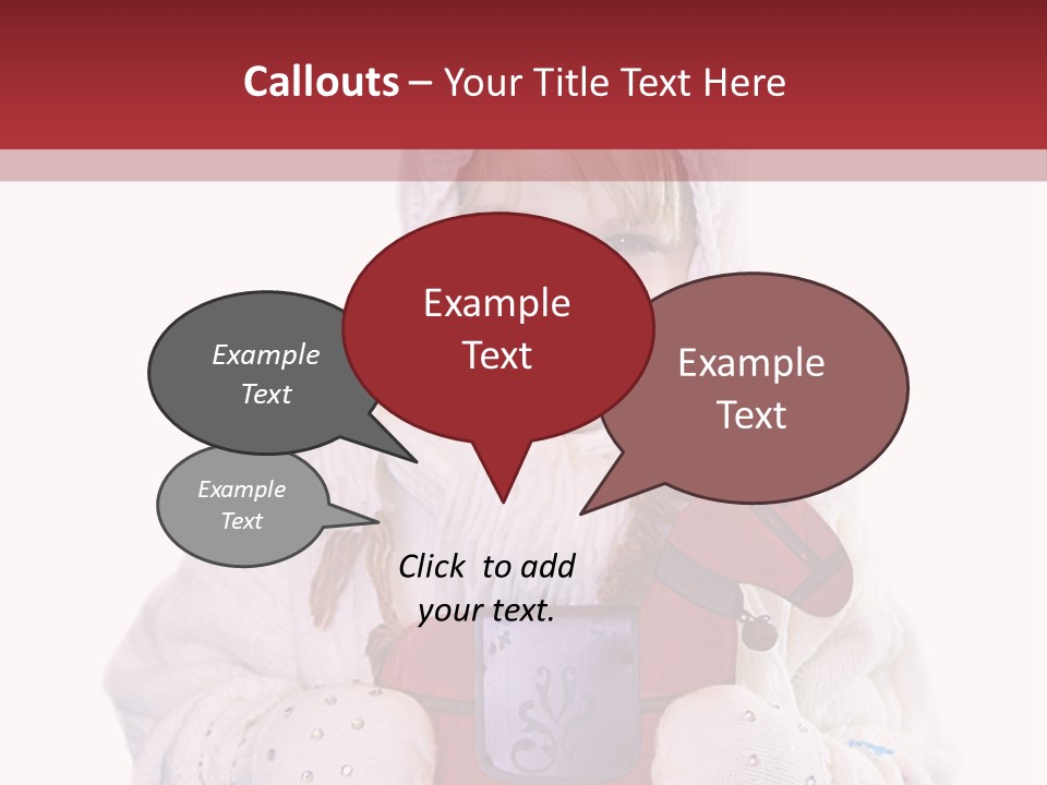 Weather White Smiling PowerPoint Template