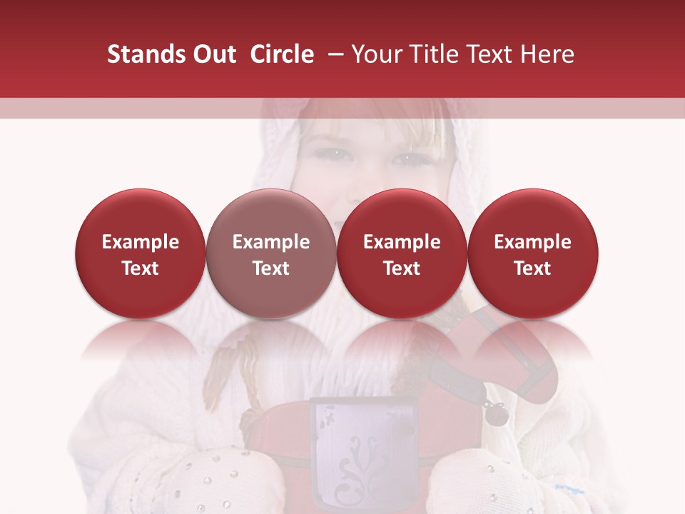 Weather White Smiling PowerPoint Template