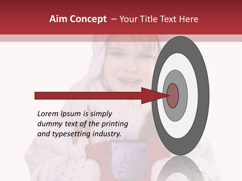 Weather White Smiling PowerPoint Template